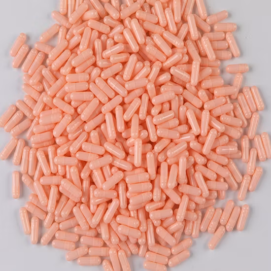 Cápsula vazia transparente da gelatina da cápsula da saúde de HPMC da cápsula do vário tamanho