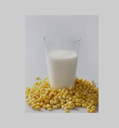 Garrafa de vidro de 300ml de leite de soja natural